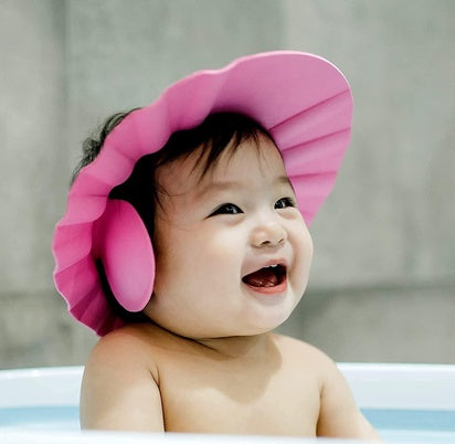 Baby Adjustable Safe Shower Cap (Pack of 2)